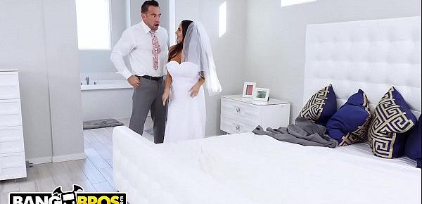  BANGBROS - Big Tits MILF Ava Addams Fucks The Best Man On Her Wedding Day